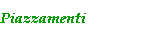 Piazzamenti