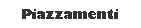 Piazzamenti